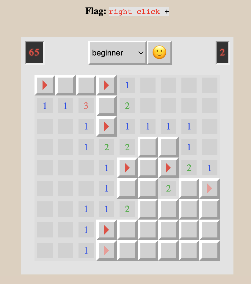Minesweeper Game using different state management